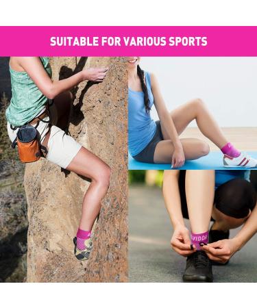 AVIDDA Plantar Fasciitis Compression Socks with Arch Supports - Pain Relief for Arthritis, Sports, Men and Women (Pink, Size L) - Buy Online on GoSupps.com