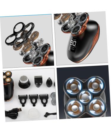 Mikinona 1 Piece Fashion Shaver Men Face Razor Trimmer for Men Professional Cordless Shaver Charging Stylish Abdominal Muscles Black - Buy Online on GoSupps.com