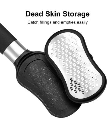 CGBE Callus Remover for Feet - Surgical Grade Stainless Steel Foot File - Foot Scrubber for Foot Care - Double-Sided Dead Skin Storage Pedicure Tool - Ideal for Foot Spa - 1 Count - Buy Online on GoSupps.com