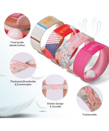 Nausea Relief Wristbands for Motion Sickness - 2 Pairs Medium - M-fla - Buy Online on GoSupps.com