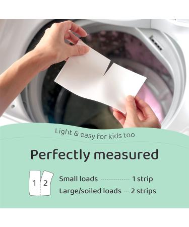 Eco-Friendly Laundry Detergent Sheets | Sulfate-Free Hypoallergenic Gentle for Sensitive Skin & Babies - Buy Online on GoSupps.com