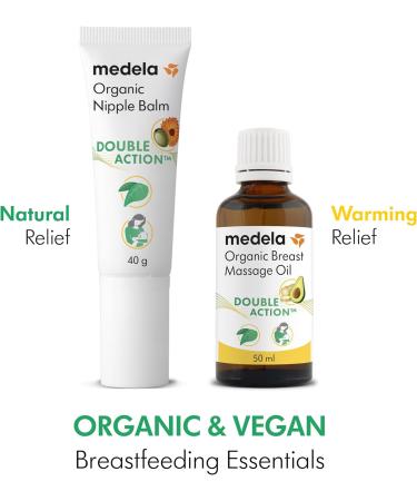 Medela Organic Nipple Cream - 100% Natural Soothing Relief for Breastfeeding Moms - Postpartum Essential 40g - Buy Online on GoSupps.com