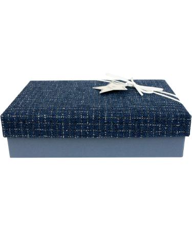 Gentleman's Morning Essentials Gift Box Hamper English Breakfast Tea Porridge Alarm Clock Biscuits Warm Scarf Cufflinks and Flask- Curated Elegance Gift Box - Buy Online on GoSupps.com