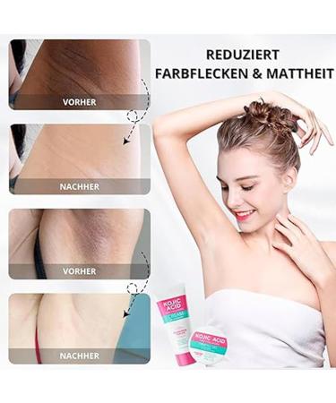  Utapossin Konolic Acid Underarm Cream 2-Pack - Buy Online on GoSupps.com