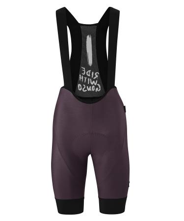 Gonso women's cycling shorts Sqlab Go Bib W 44 Dark Plum
