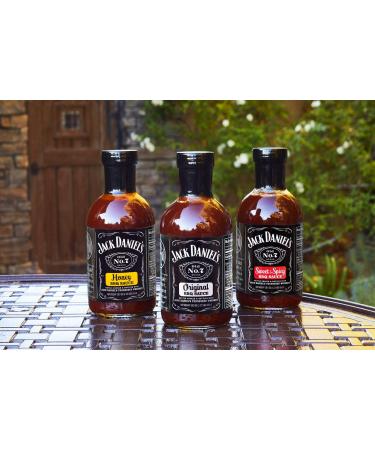 Jack Daniel's Old No. 7 Original BBQ Sauce 19.5 oz - Preservative Free and Authentic Small Batch Jack Daniels BBQ Sauce - Buy Online on GoSupps.com