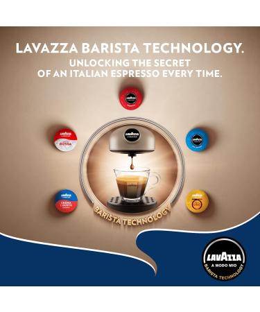 Lavazza A Modo Mio Espresso Intenso Coffee Capsules - 16 Count Pack | Intensity 13 Arabica and Robusta Blend | Spicy Notes | Medium-Dark Roasting | Compostable Pods - Buy Online on GoSupps.com