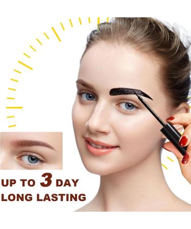 Eyebrow Tint Waterproof Sweat Resistant Eyebrow Paste Natural Three Dimensional Long Lasting With Eyebrow Card Easily create three-dimensional eyebrow shape for a perfect makeup look! (1) - Buy Online on GoSupps.com