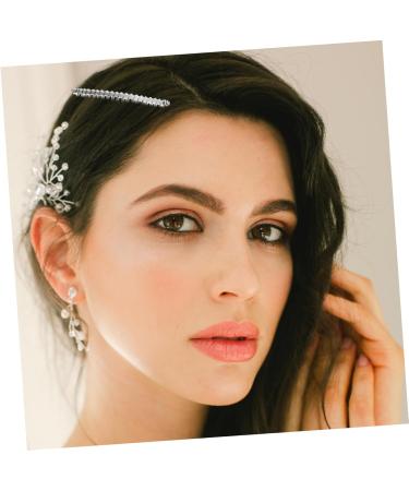 Beatifufu 20 Clear Hair Clips Metal Hair Leather Lighter Pouch Hair Jewelry Hair Accessories for Women Wedding French Twist Side Comb Metal Wide Veil Combs for Brides Wire Headband Chic Miss - Buy Online on GoSupps.com