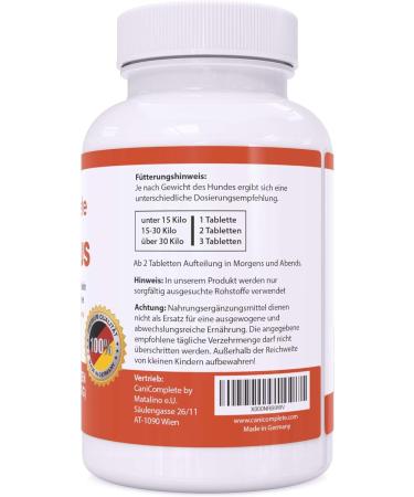 CANICOMPLETE JOND PLUS for Dogs - Joint Support with Devil's Claw MSM Glucosamine & More - 120 Pieces - Buy Online on GoSupps.com