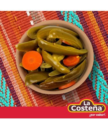 La Costena Jalapeno Slices 199g (Pack 6) / Mexican Sliced Green Jalapenos in Can Hot Jalapeno Peppers Pickled Jalapeno Slices - Buy Online on GoSupps.com