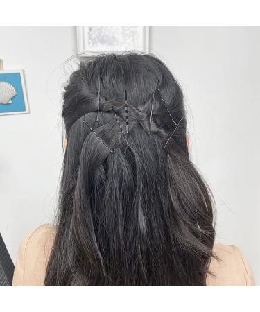 100pcs Wave Shape Hair Clips - Metal Bobby Pins Set for Kids & Girls | Hair Accessories for Salon Styling - Buy Online on GoSupps.com