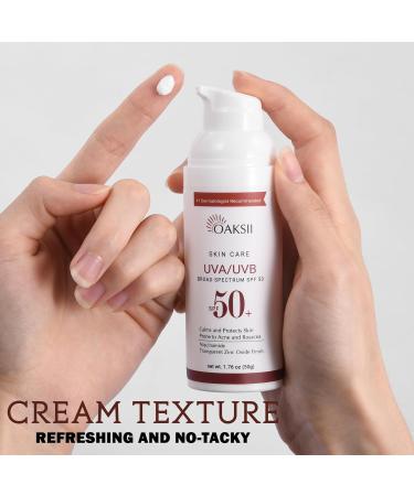 UV Clear Face Sunscreen SPF 50 - Oil-Free Zinc Oxide Lightweight & Sensitive Skin Friendly | 1.7 Fl Oz - Shop Internationally - Buy Online on GoSupps.com