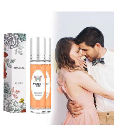 2PCS Pheromone Perfume for Women Fragrance Pheromone Cologne Attract Men Long Lasting Fragrance Unleash Your Charm and Stay Confident Suitable For All Occasions (Orange blossom flavor)