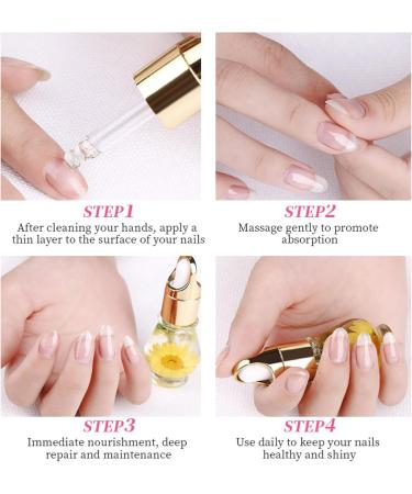Nail & Cuticle Oil for Nails Moisturizing Cuticle Oil With Natural Flower Nail Oil Cuticle Natural Revitalizer for Moisturize Dry Nails & Cuticles Care Nail Hardener Cuticle Remover - Buy Online on GoSupps.com