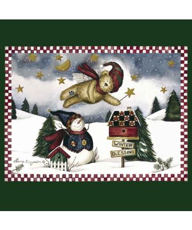 Hi-Look Microfiber Cleaning Cloth - Winter Blessing