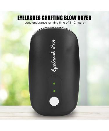 Buy Hoset Portable Mini Eyelash Extension Dryer - High Air Volume Perfect for Home & Salon Use | Black - Buy Online on GoSupps.com