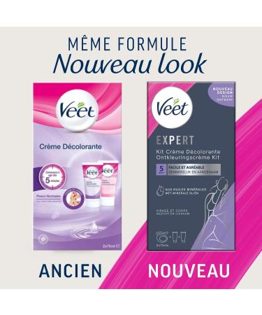 Veet Special Face Bleaching Cream - 1 box (2 x 30 ml) - Buy Online on GoSupps.com