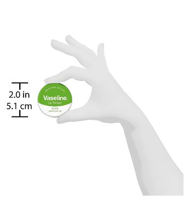 Vaseline Lip Therapy Aloe 0.6 oz - Soothing & Moisturizing Lip Care - Buy Online on GoSupps.com