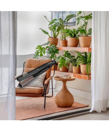 JINRI Titanium Hair Straightener 0.8 Inch - Travel-Friendly Dual Voltage Flat Iron for Perfect Results - Buy Online on GoSupps.com