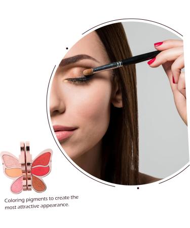 FOMIYES 2 Pcs Eyeshadow Palette Cream Eyeshadow Glitter Makeup Creamy Blush Eye Shadow Supplies Woman Girl 1 count (Pack of 1) As Shown 2x2pcs - Buy Online on GoSupps.com