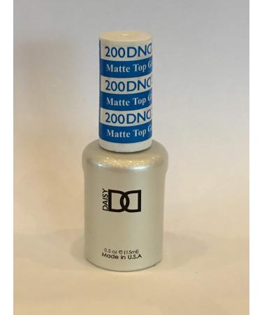 DND #200 -Gel matte top - UV/LED Cure Soak off Gel Top Coat 0.5oz/15ml