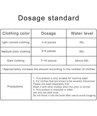 Color Absorbing Tablets No Harm Absorption Technology Laundry Paper Protective Effective - Buy Online on GoSupps.com