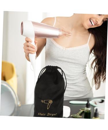 Hair Dryer Storage Bag Portable Storage Bag Organizer Green Fascinator Drawstring 35c Cloth Shoe Bag As Shown 35x19cm - Buy Online on GoSupps.com