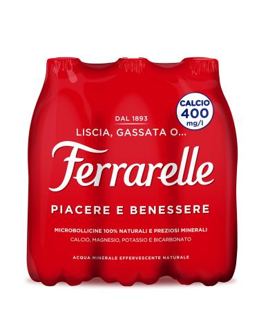 Ferrarelle Eau min rale naturelle naturelle - 6 x 0 5 L