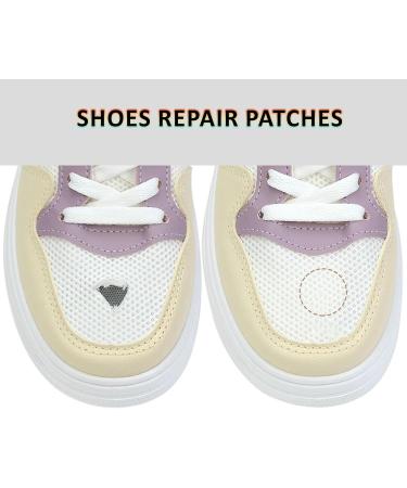 Shoe Heel Repair Patch Kit White Sneaker & High Heel Repair Set for Leather & Sports Shoes (2 Pairs - Buy Online on GoSupps.com