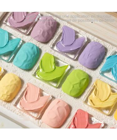  G n rique Gradient Gel Nail Rust - Rainbow Solid Color Beauty Set Patting Gel Kit | Creative decoration with sponge pat application ideal for women and girls at home for DIY parties - Buy Online on GoSupps.com