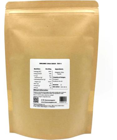 Organic Chia Seeds 250g - Pack of 1 | Premium Quality Superfood - Buy Online on GoSupps.com