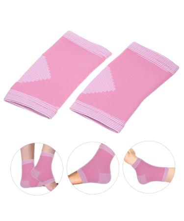 VANZACK Ankle Protector Socks - 3 Pairs Arch Support for Kids | Adjustable Ankle Brace & Foot Sleeves in Pink - Buy Online on GoSupps.com