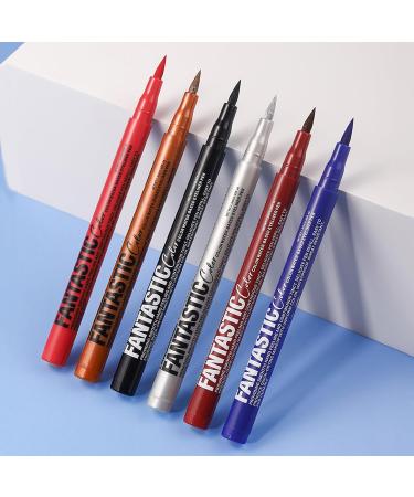 Assortiment d ' eye-liners mats et scintillants r sistants taches et imperm ables Application lisse anti-taches 12 pi ces - Buy Online on GoSupps.com