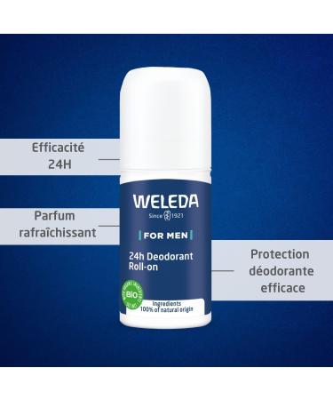 WELEDA - CHRISTMAS 2024 MEN'S GIFT SET: 5in1 Serum 30 ml - 3in1 Active Fresh Shower Gel 200 ml - Men's Roll-on Deodorant 50 ml - Buy Online on GoSupps.com