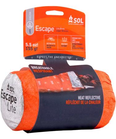 Adventure Medical Kits SOL Escape Lite Bivvy 1 - Lightweight Emergency Survival Shelter - Buy Online on GoSupps.com