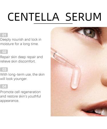 Centella Asiatica Hydrating Serum Centella Asiatica Face Serum Centella Face Serum with Hyaluronic Acid Calming Soothing Hydrating Serum Hyaluronic Acid Serum Anti Wrinkle Serum Serums Skincare 30ML - Buy Online on GoSupps.com