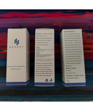 SEASAY Myrothamnus Flabellifolius Rebirth Serum - Premium Revitalizing Green key Essence for Anti-Aging & Repair Plant Extract (30ml) - Buy Online on GoSupps.com