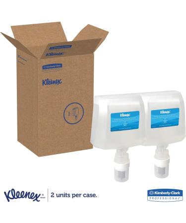 Kleenex 91590 Moisturizing Foam Hand Sanitizer Cucumber 1200ml - 2/Carton by Kimberly-Clark - Buy Online on GoSupps.com