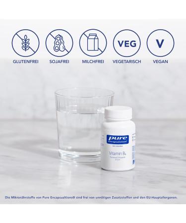Pure Encapsulations Vitamin B6 - 180 Vegan Capsules | Support Energy & Mood | International Shipping - Buy Online on GoSupps.com