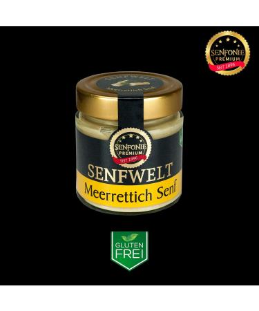 Altenburger Original Senfonie Premium Horseradish Mustard 180ml - Spicy Mustard for Hearty Dishes & Dips | Best International Shipping - Buy Online on GoSupps.com