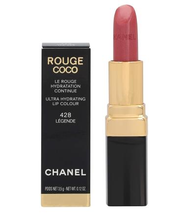 CHANEL Rouge Coco Ultra Hydrating Lip Colour 428 Legende 0.12 Ounce legende  1 Count (Pack of 1)