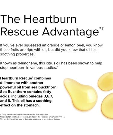 Terry Naturally Heartburn Rescue Softgels - Soothe Occasional Heartburn & Indigestion - Non-GMO Gluten Free - 30 Servings - Buy Online on GoSupps.com