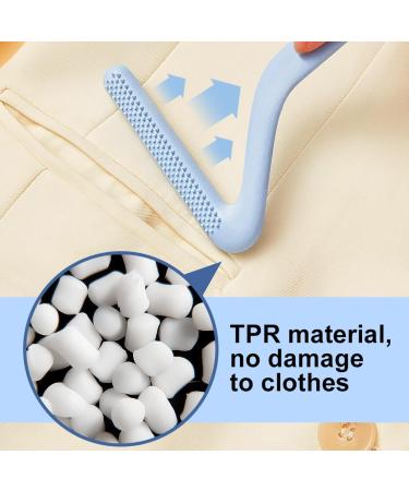 Portable Carpet Hair Remover Tool & Lint Shaver for Pets - Remove Hair Balls & Fluff - Blue Jtmfqjq10 - Buy Online on GoSupps.com