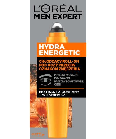 L'Oreal Paris_Men Skin Care Hydra Energetic Cream Pod Eyes 10 ml - Buy Online on GoSupps.com