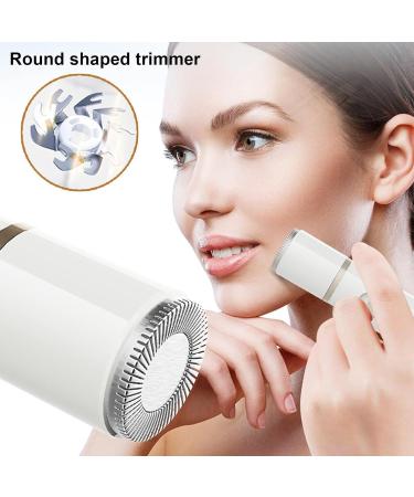 Electric Razor for Women - 5 in 1 Facial Hair Removal Shaver | Rechargeable Portable Face Eyebrow Nose & Ear Hair Remover - Buy Online on GoSupps.com