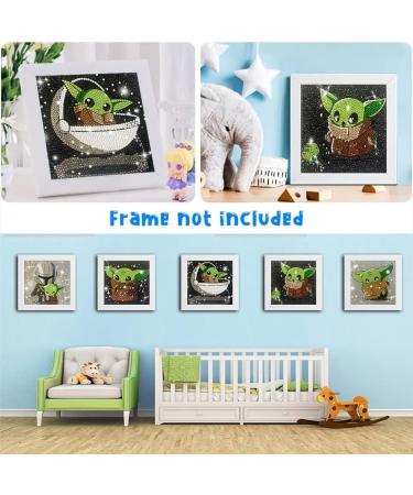 Eiazuiks Kids Diamond Painting Kits - 4 Pack 5D Full Drill Cartoon Dotz - 6x6 Inch - Buy Online on GoSupps.com