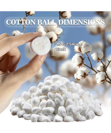 Buy Sukh 200 Count Cotton Balls | Soft Absorbent White Cotton Balls for Face Makeup Remover & Nail Polish | Bulk Cotton Balls for Ears - International Shipping Available - Buy Online on GoSupps.com