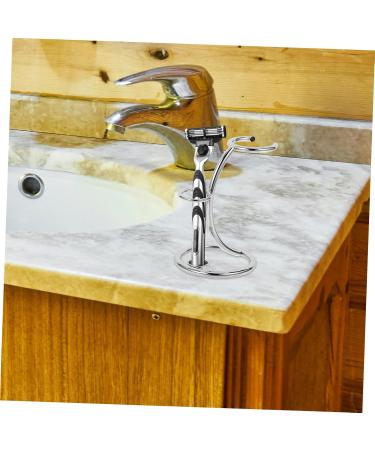 FRCOLOR 3 Pcs Shaving Razor Stand & Rack - Premium Shaving Holder for Men | Trimming Brush Included - Buy Online on GoSupps.com