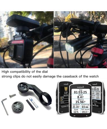 Buy GEARMAX Bicycle Computer Bracket for Garmin & Bryton | Out Front Handlebar Holder for GoPro & Flashlight International Shipping Available - Buy Online on GoSupps.com